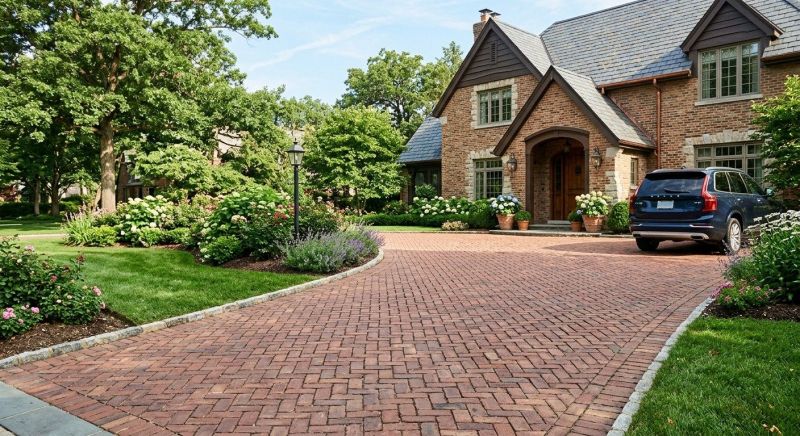 Stone Driveway Construction in Aurora, CO