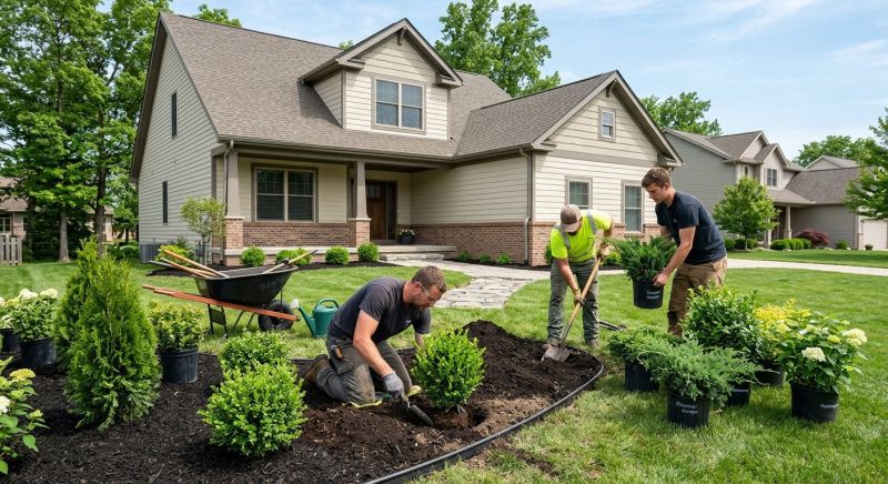 Cedar Mulch Installation in Ventura County, CA