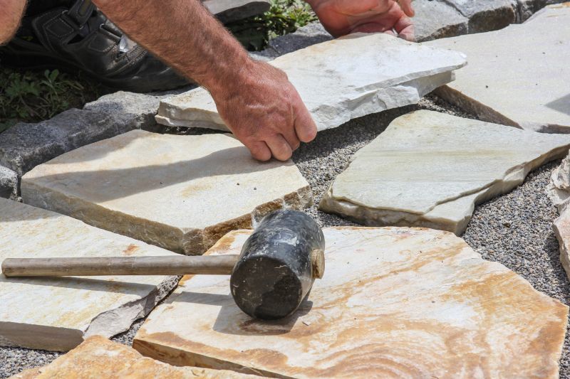 Sandstone Pavers Installation in Fairfield County, CT